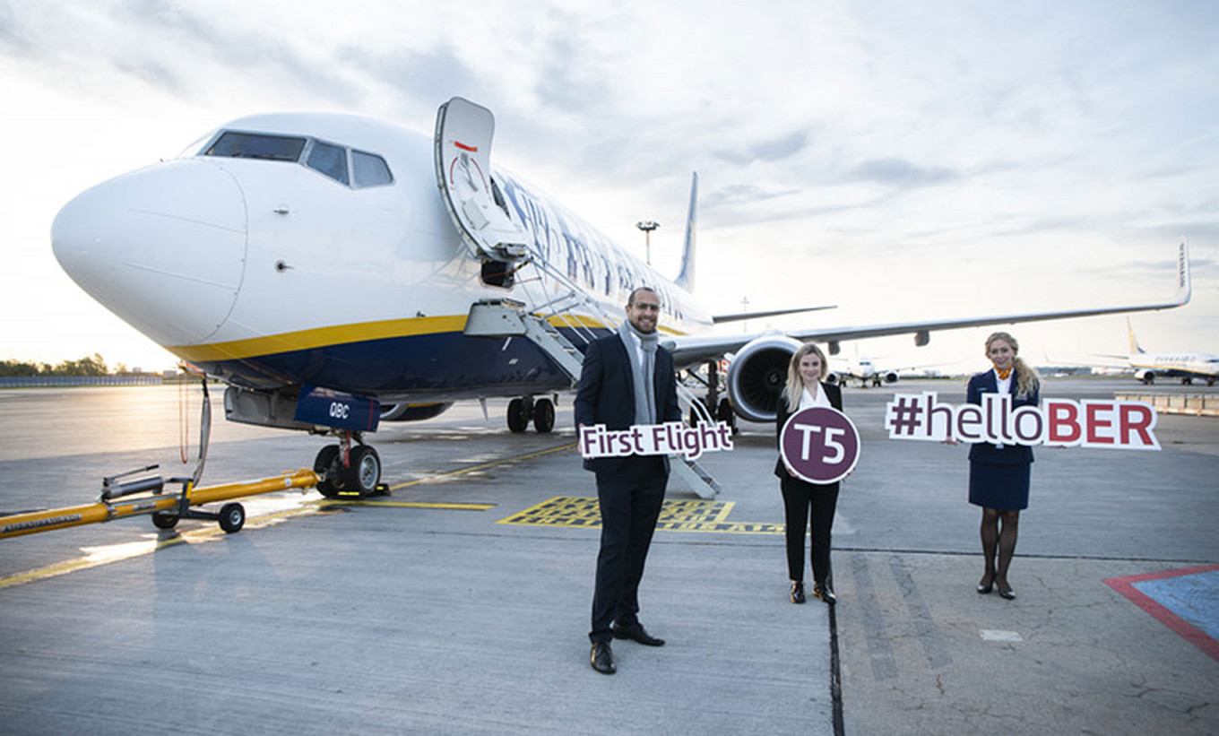 Первый рейс авиакомпании Ryanair