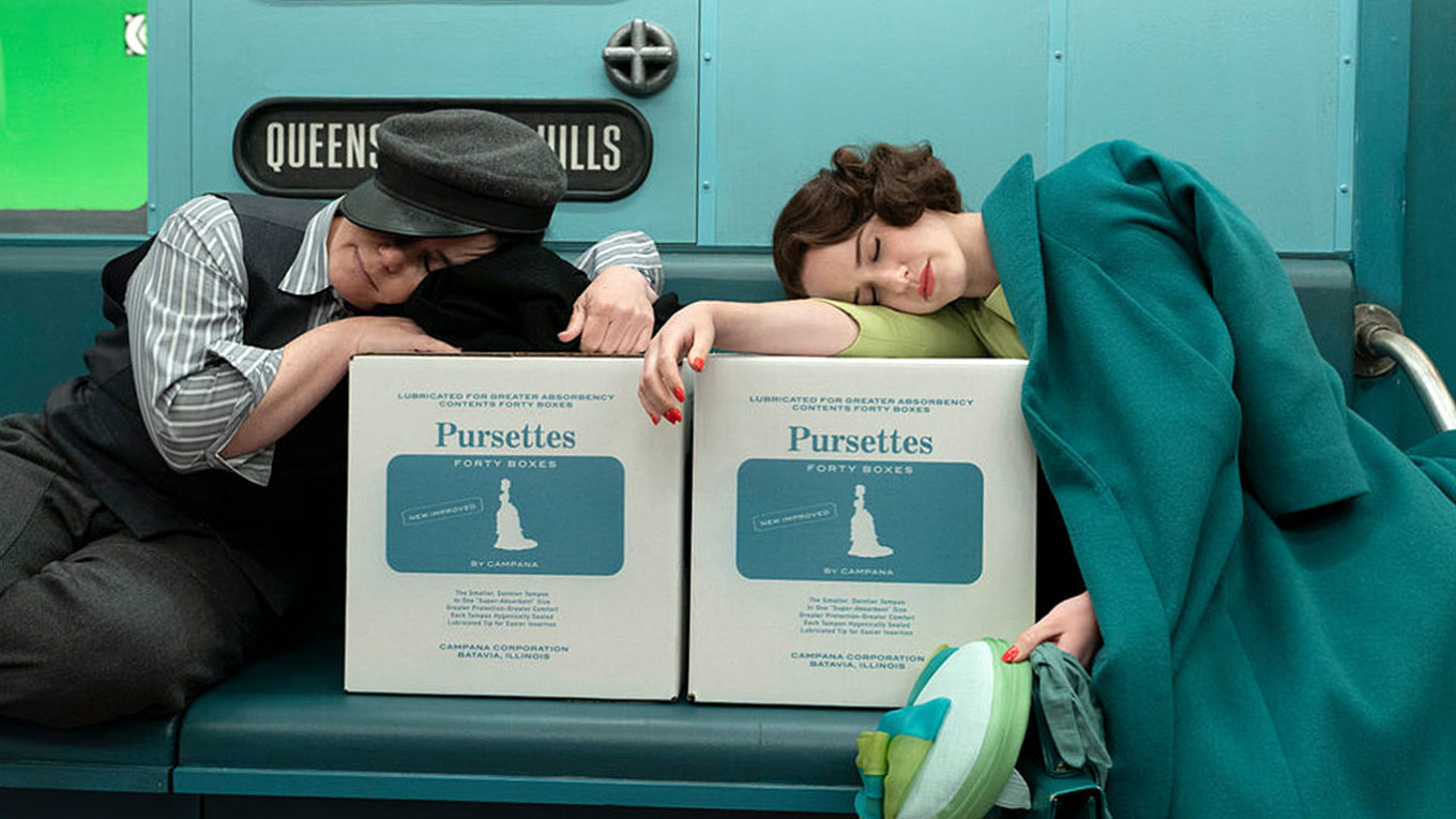 
								 				Кадр из сериала «Невероятная миссис Мейзел»			