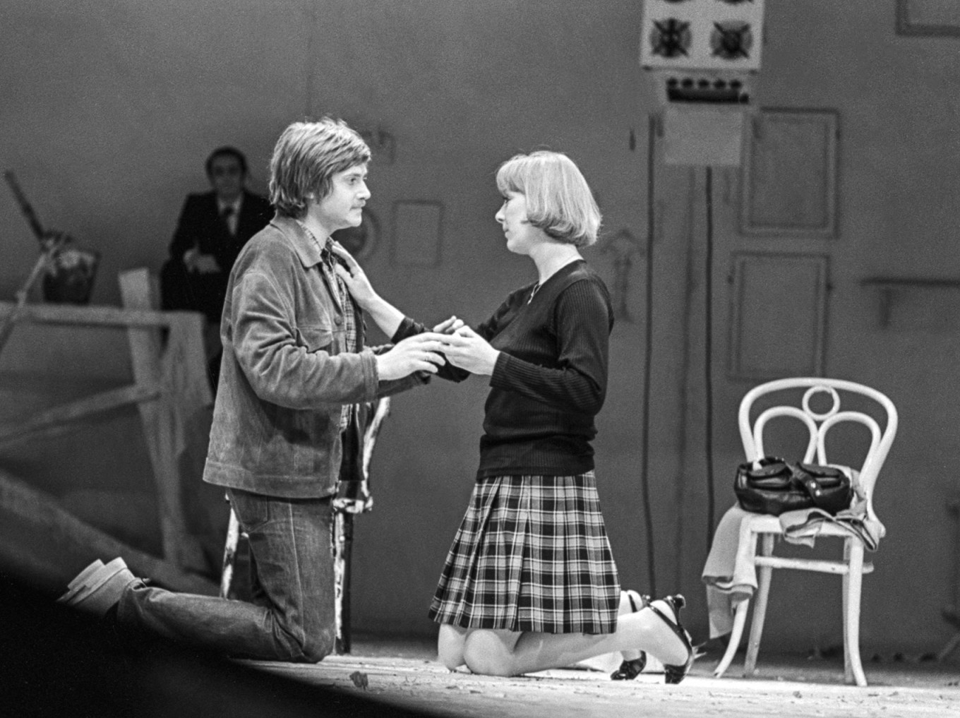 Спектакль «Муж и жена», режиссер-постановщик Роман Виктюк. 1977 г.