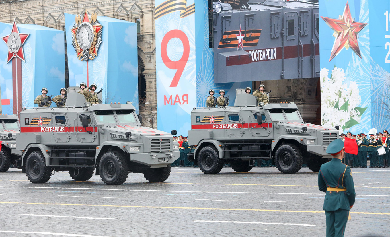 Военный парад на Красной площади, посвященный 76-й годовщине Победы в Великой Отечественной войне