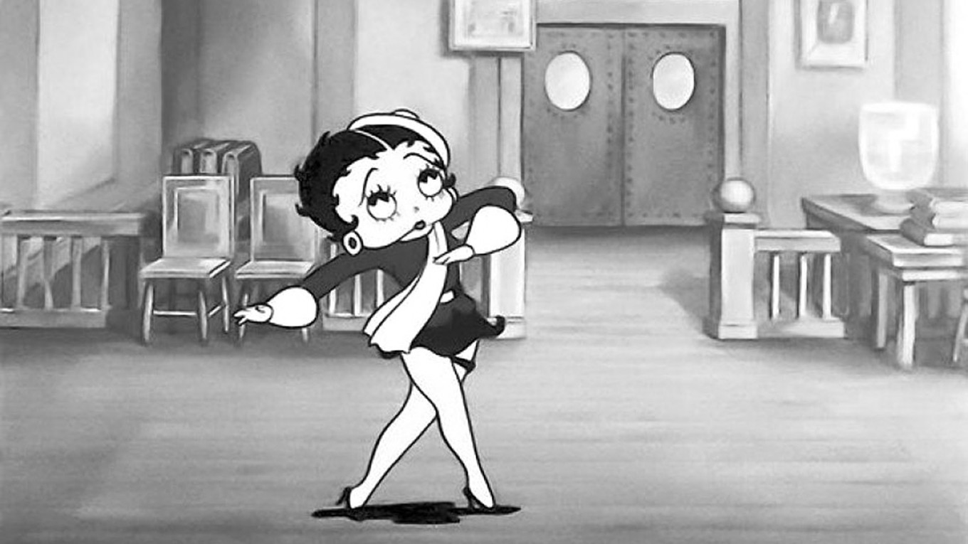 
								 				Кадр из мультфильма Макса Флейшера о Бетти Буп			