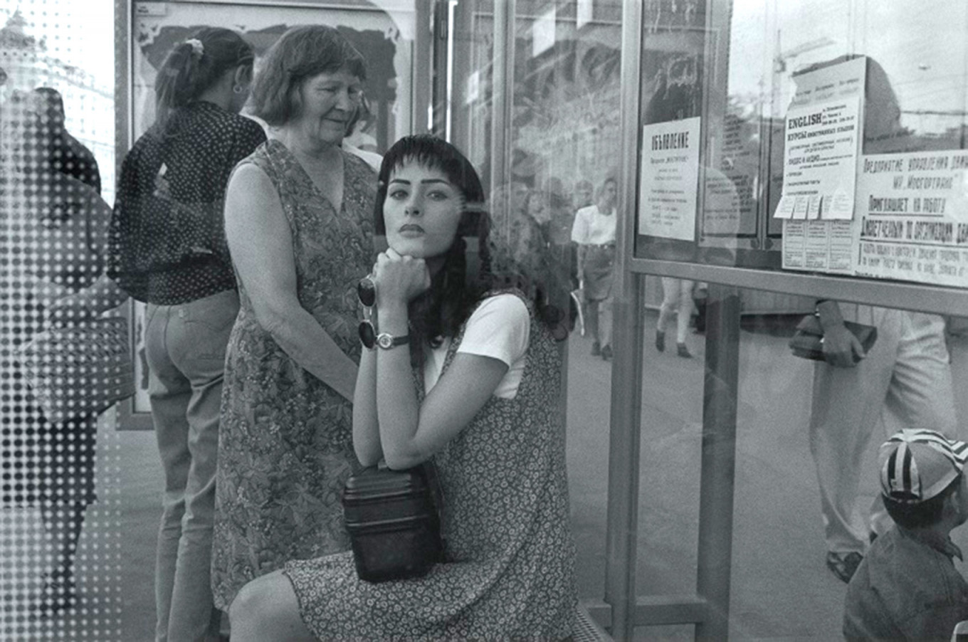 Игорь Мухин. Москва, 1995. Авторизованный серебряно-желатиновый отпечаток. Собрание МАММ