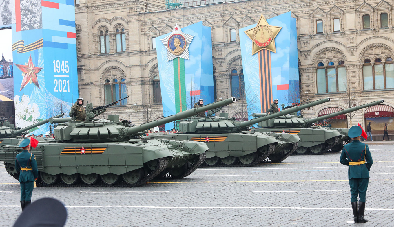 Военный парад на Красной площади, посвященный 76-й годовщине Победы в Великой Отечественной войне