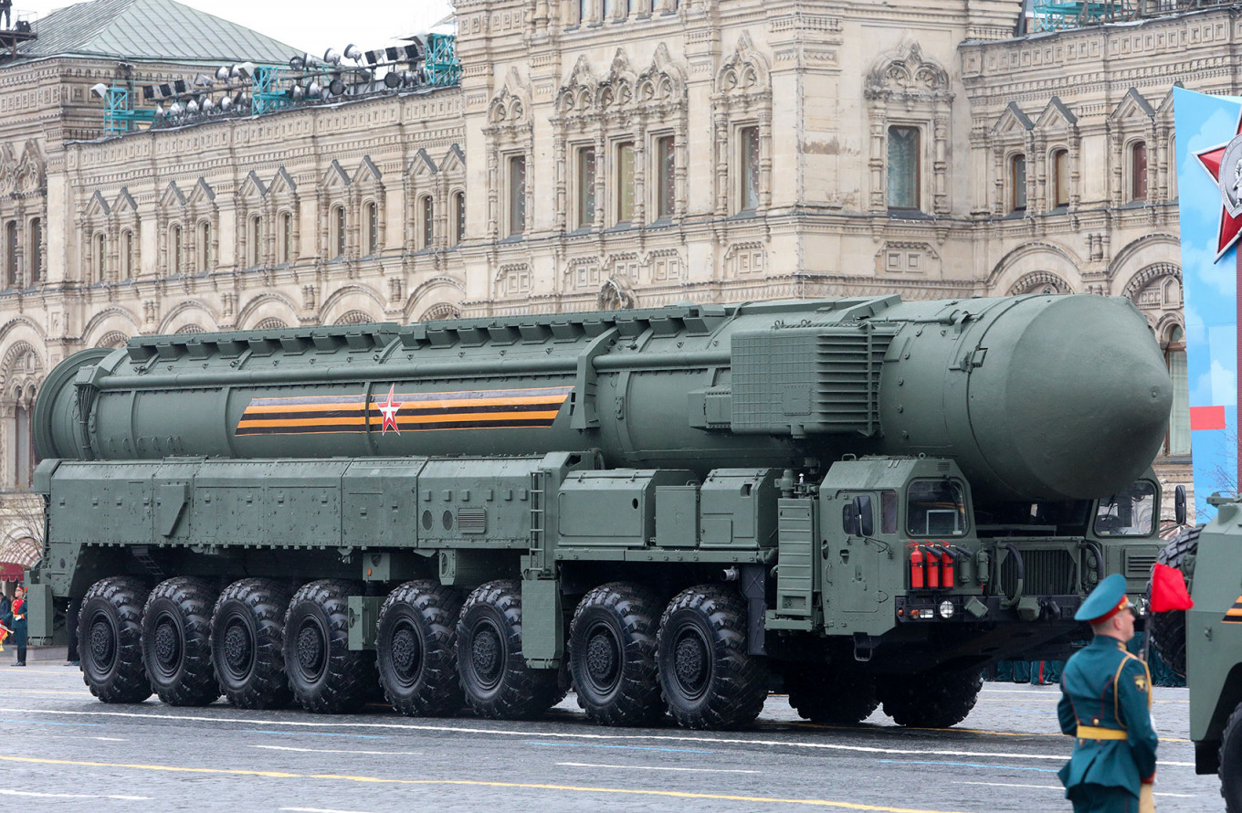 Военный парад на Красной площади, посвященный 76-й годовщине Победы в Великой Отечественной войне