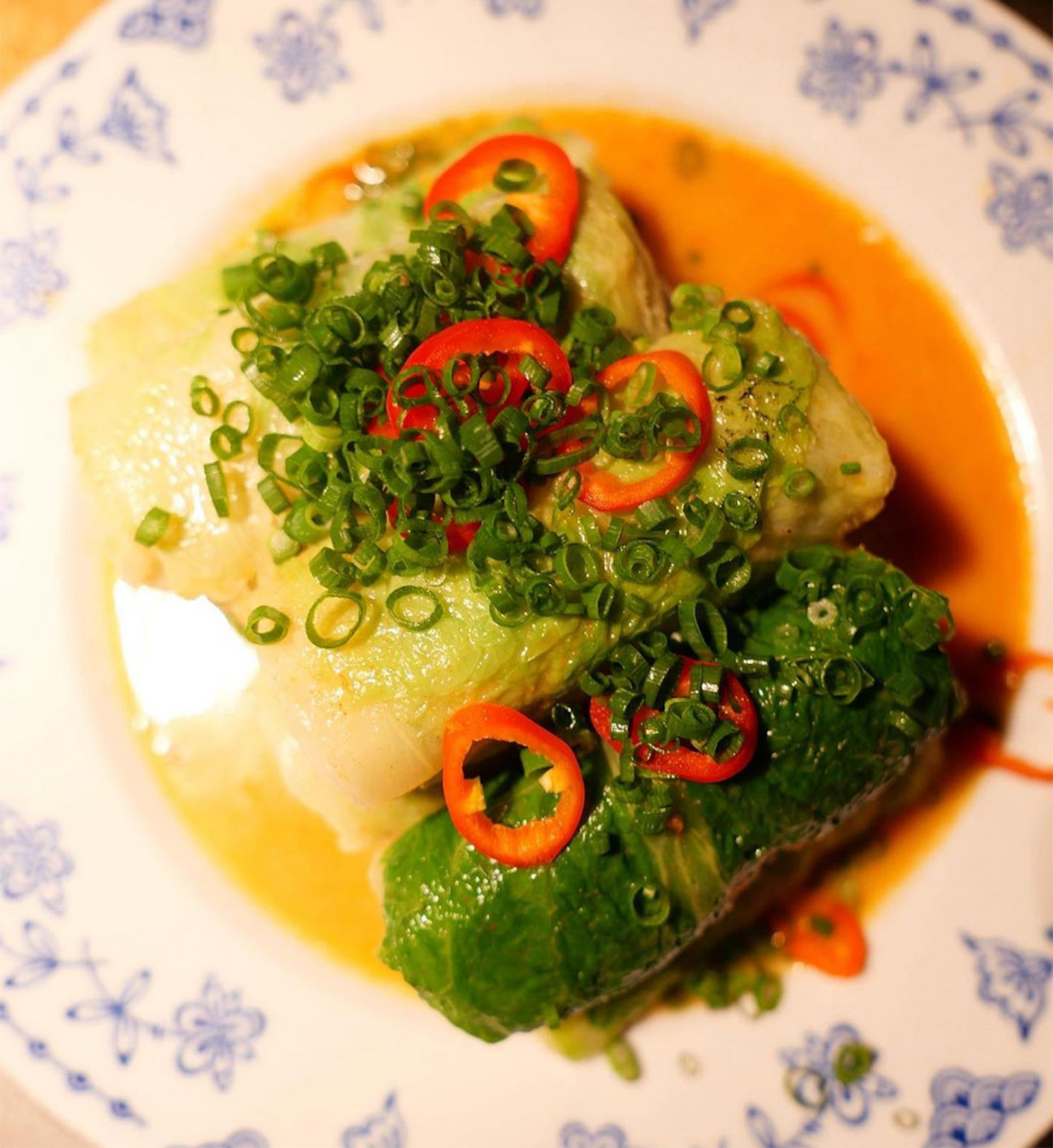 Блюдо из меню рождественского ужина