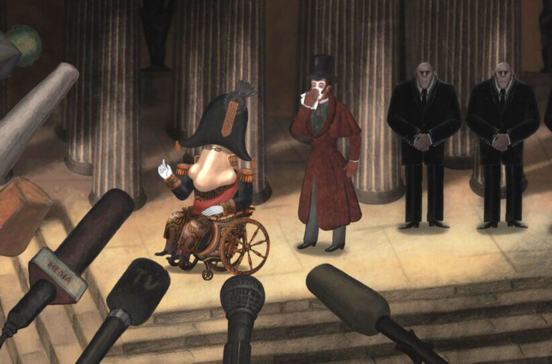 Кадр из фильма «Нос, или Заговор «не таких»