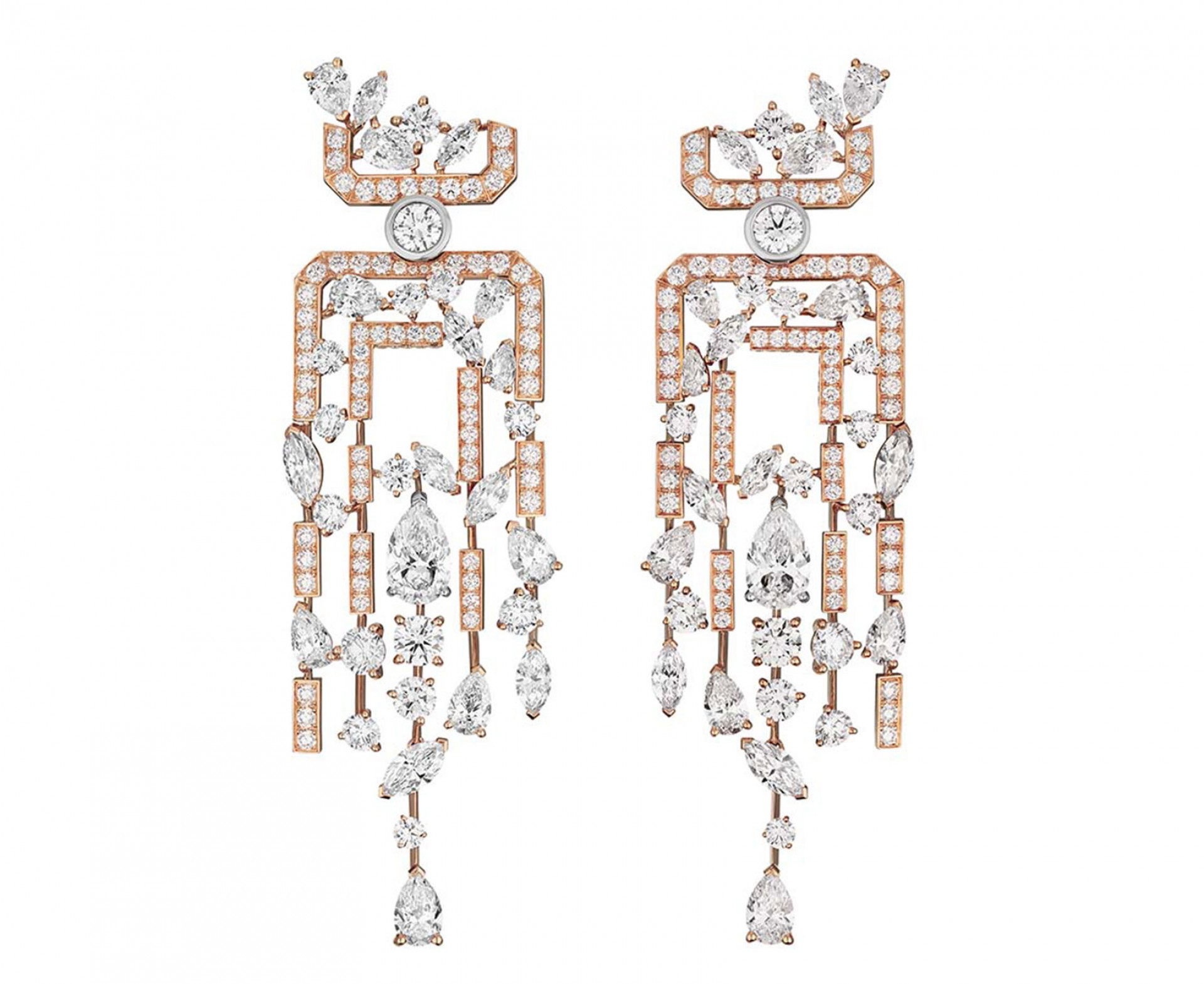 Сет «Флакон», серьги