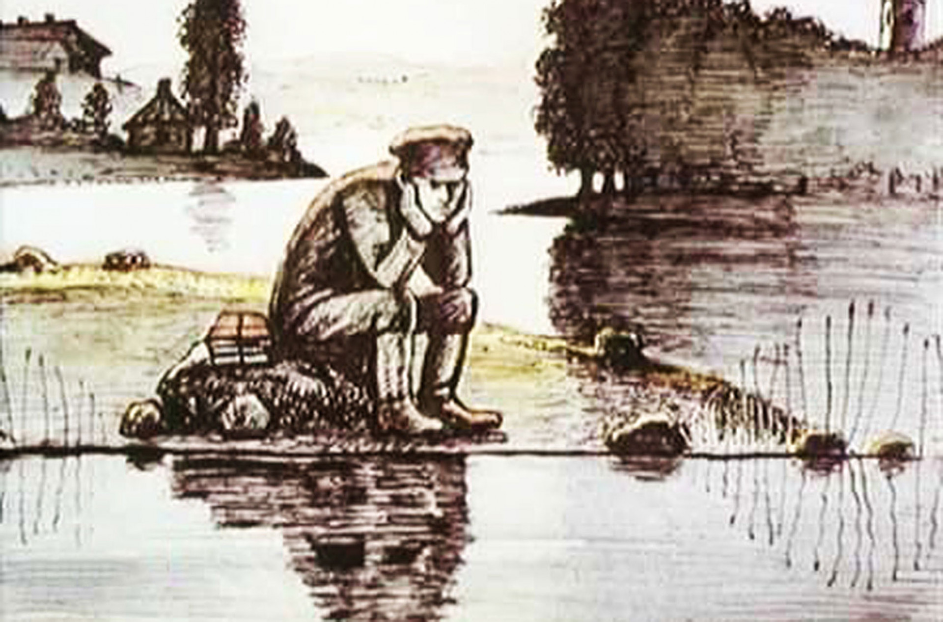 Кадр из фильма «Школа изящных искусств. Пейзаж с можжевельником»