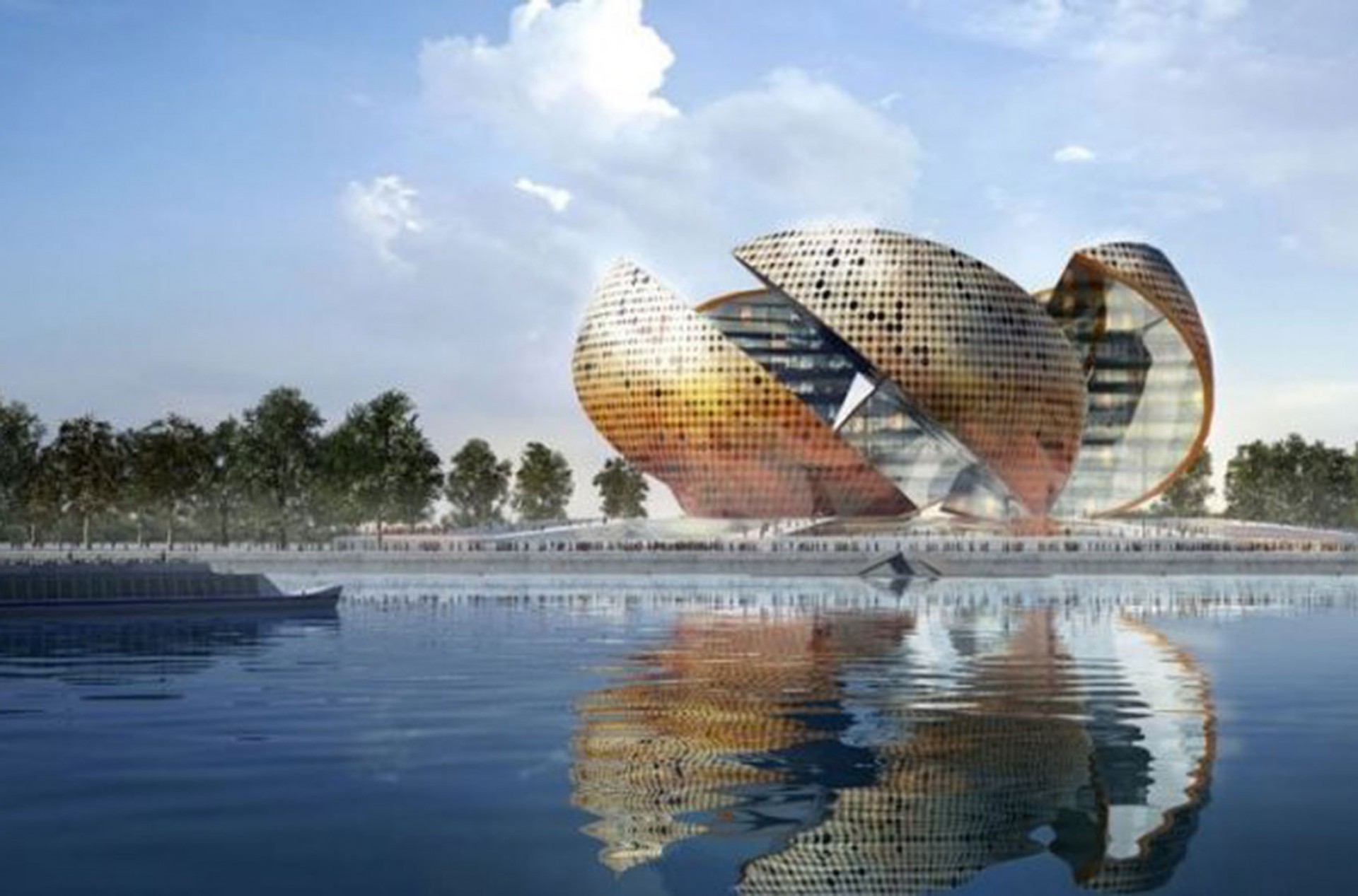 Комплекс «Апельсин» на Крымском Валу по проекту Нормана Фостера