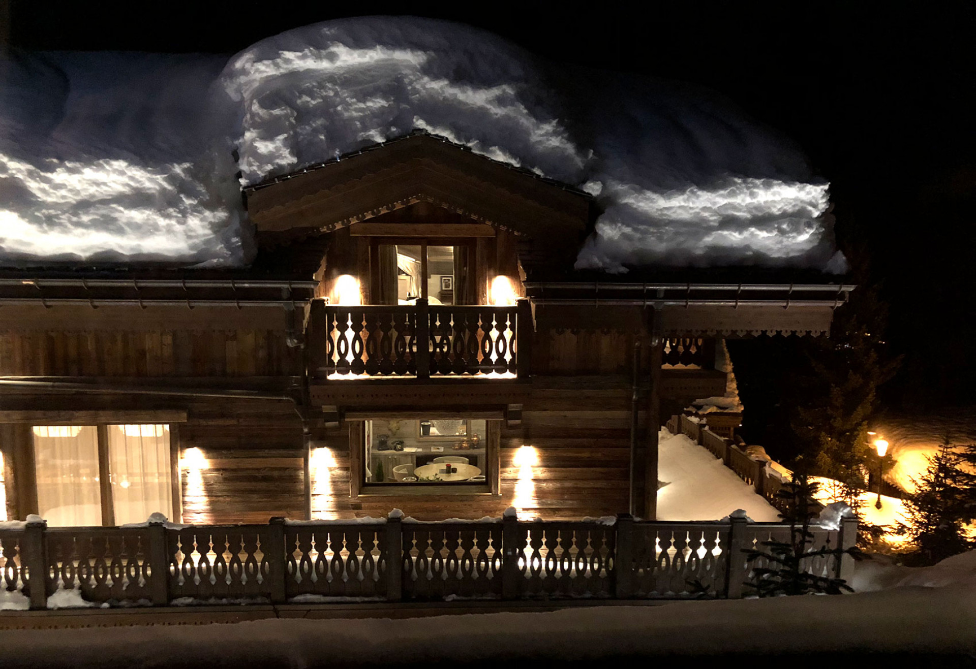 Внешний вид шале La Datcha в Куршевеле