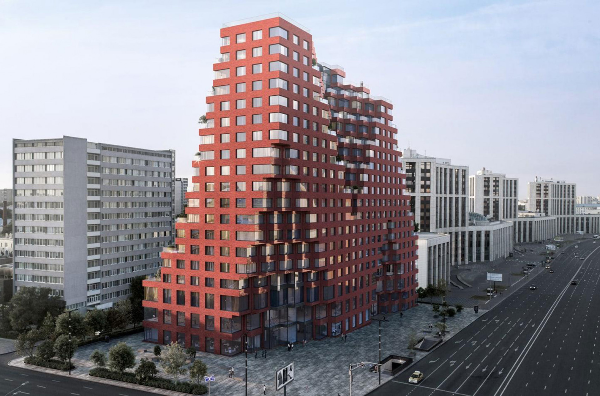 Небоскреб студии MVRDV на Садовом