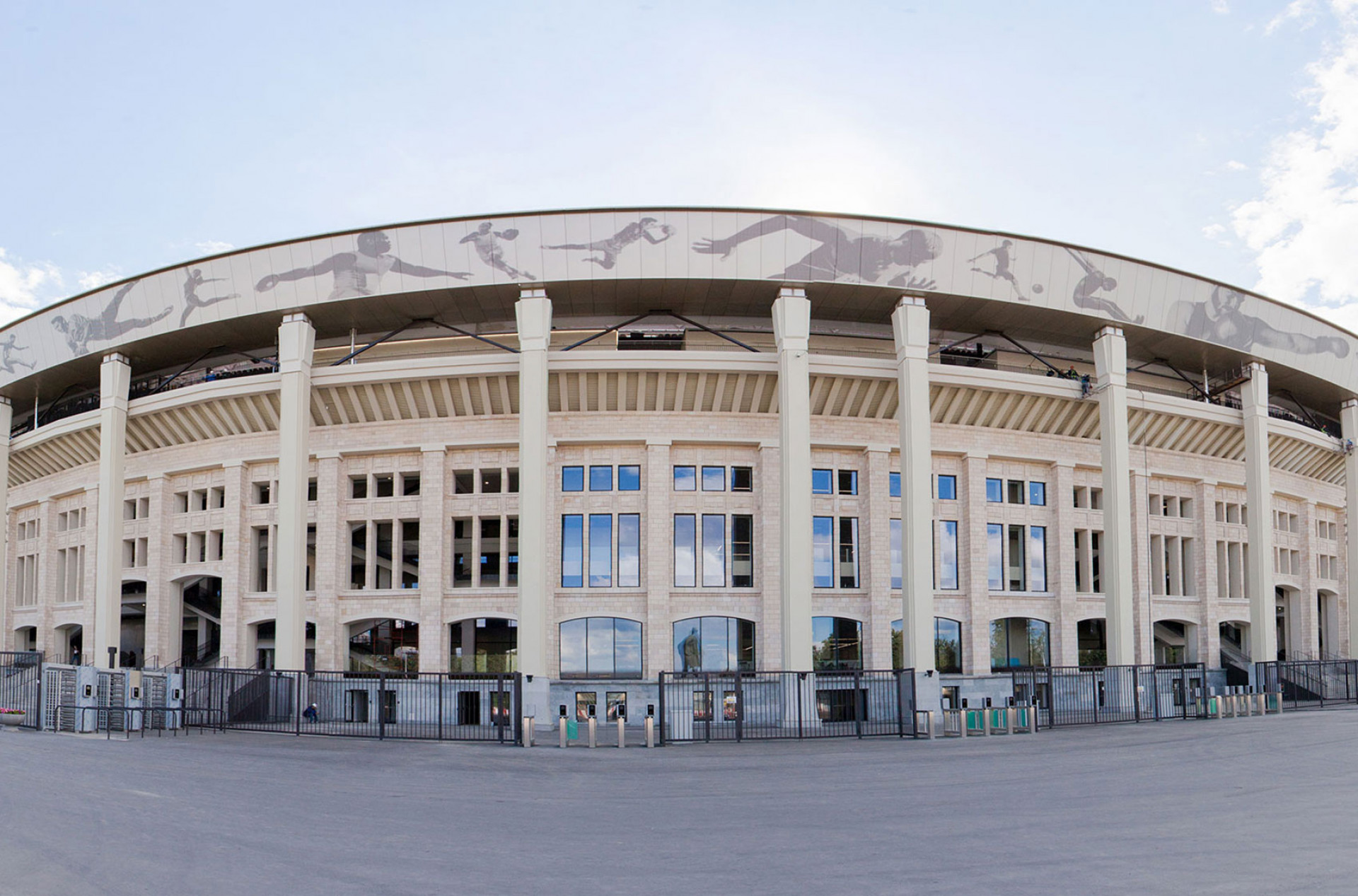 Архитектурные проекты Сергея Кузнецова. Стадион «Лужники»
