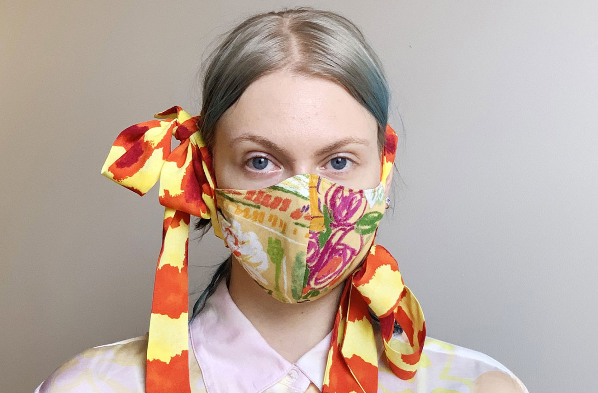 Маски стали не только средством защиты, но и частью образа