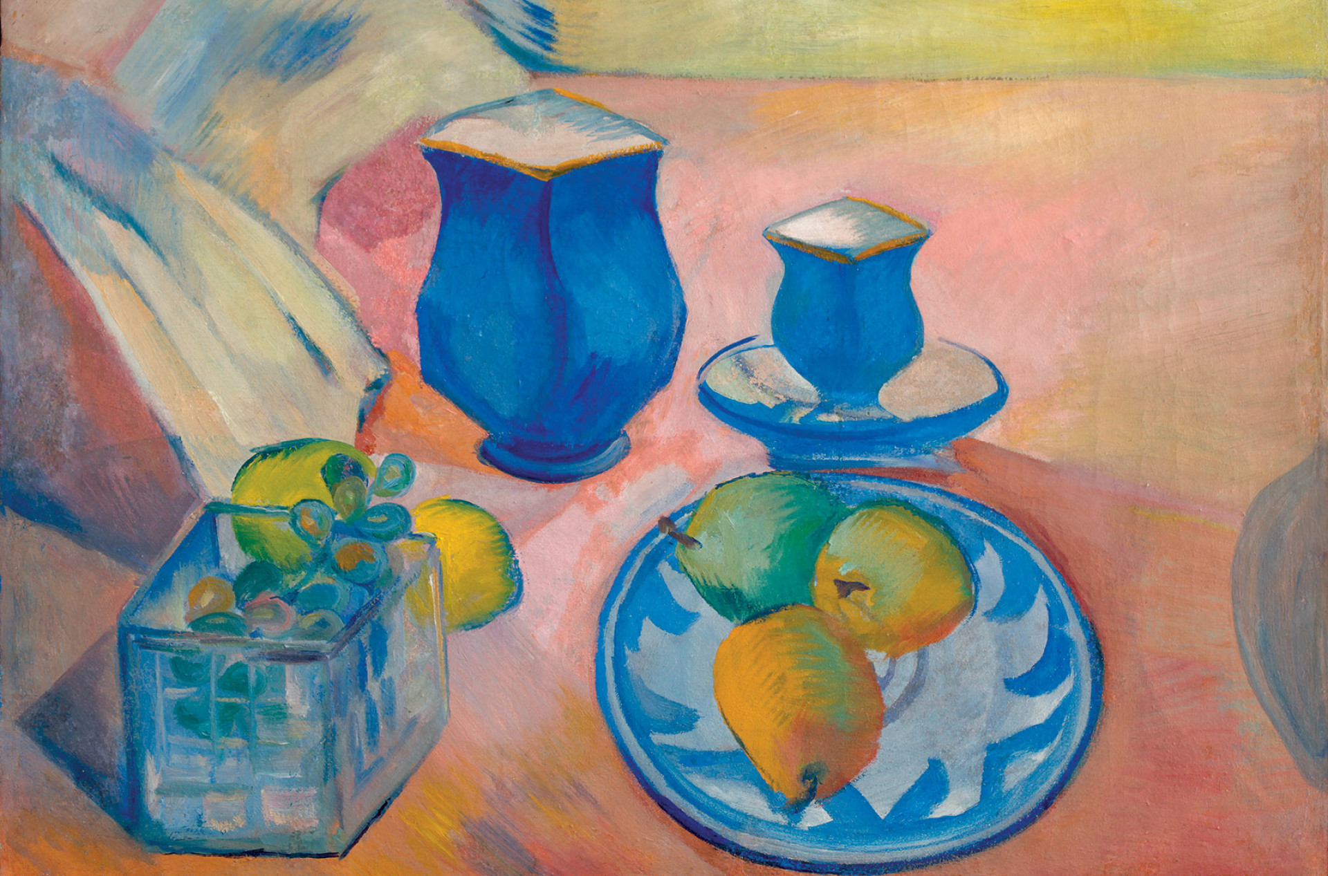 Михаил Кузнецов. Натюрморт. 1918. Холст, масло. Самарский областной художественный музей