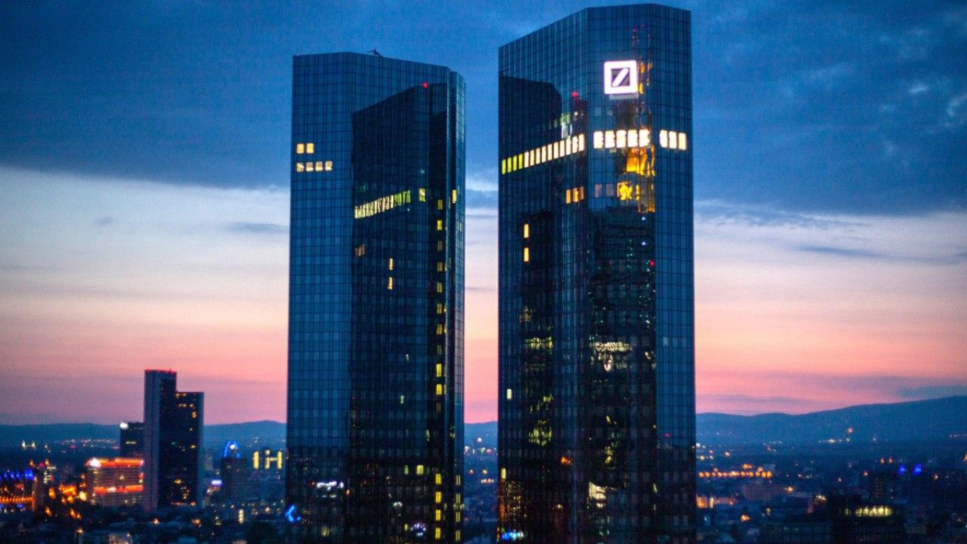 Штаб-квартира Deutsche Bank во Франкфурте
