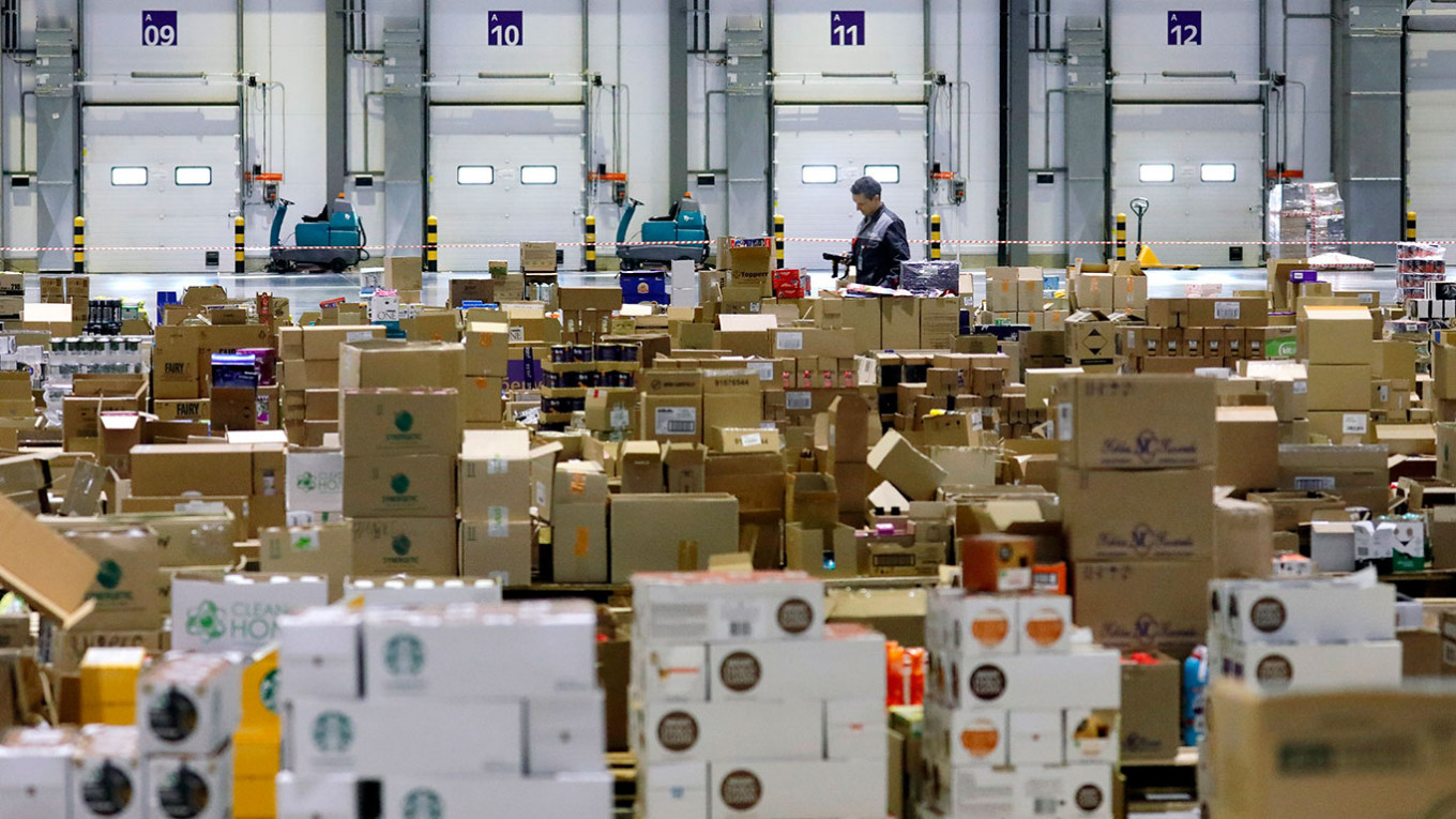 Логистический комплекс компании Яндекс.Маркет