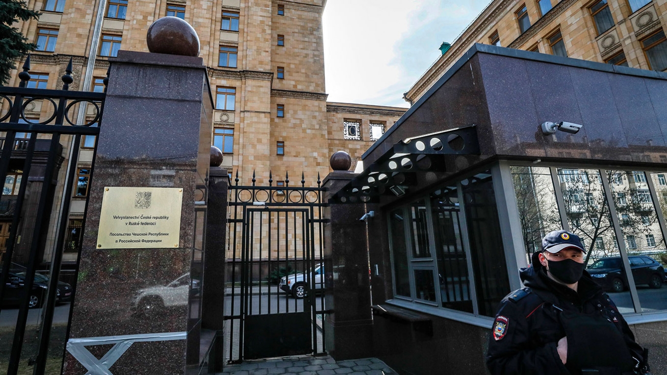 Здание посольства Чехии в Москве
