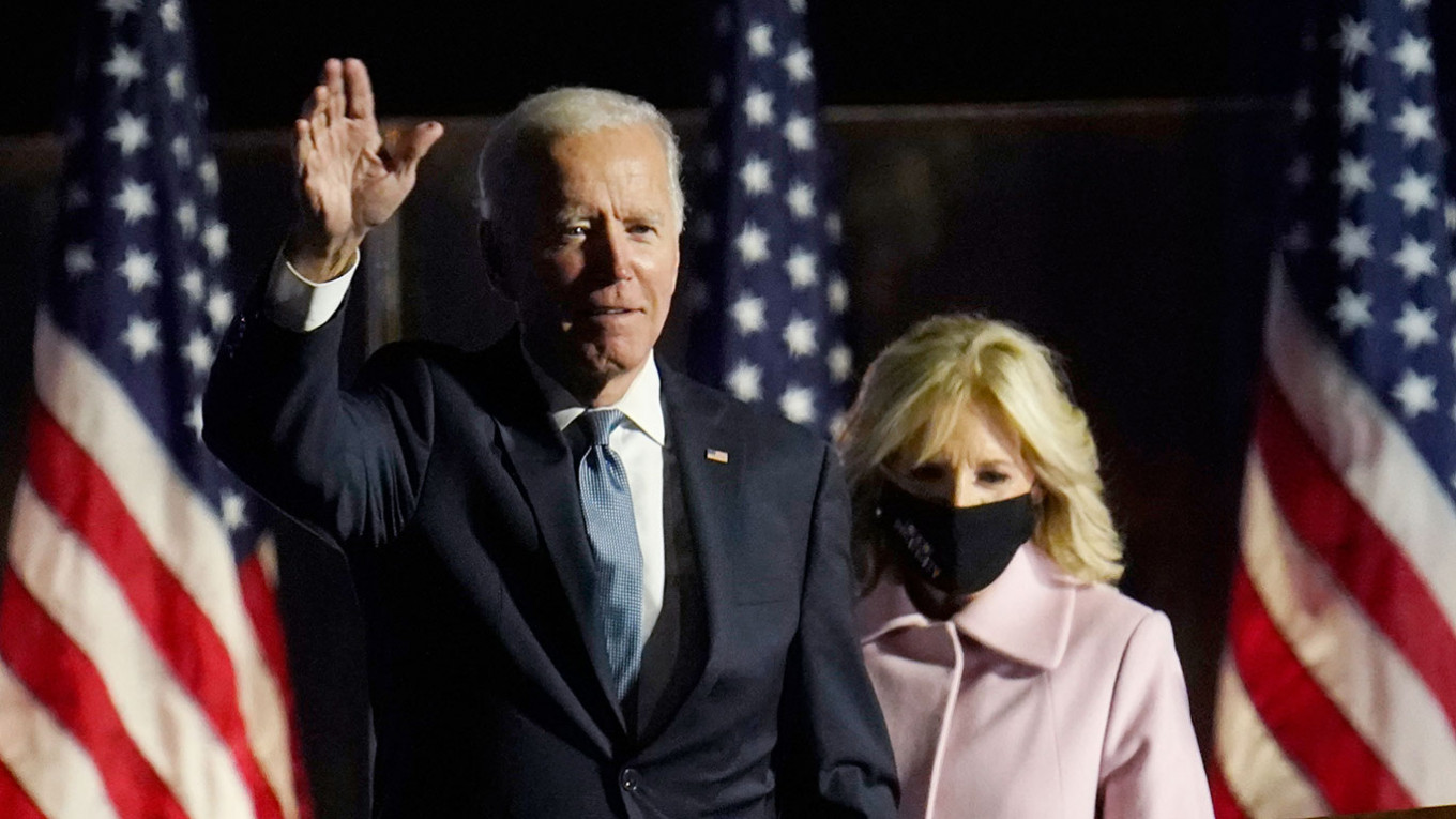 Джо Байден с супругой Джилл.