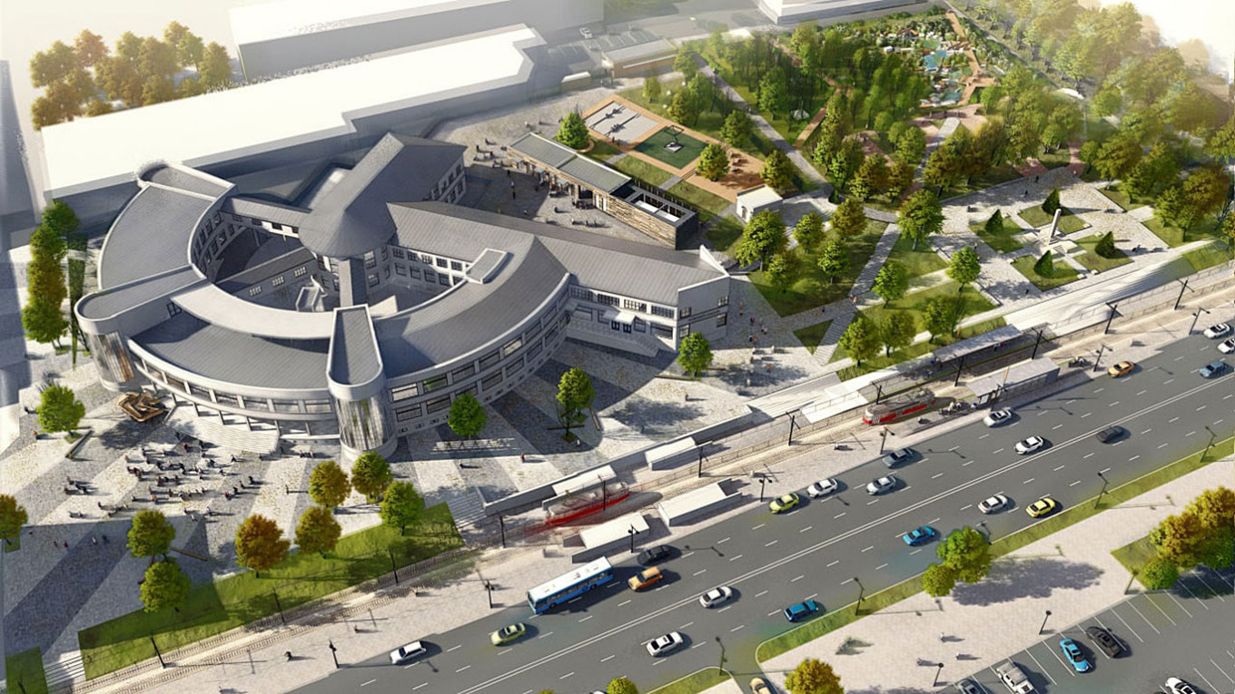 Самарский филиал ГТГ, визуализация проекта