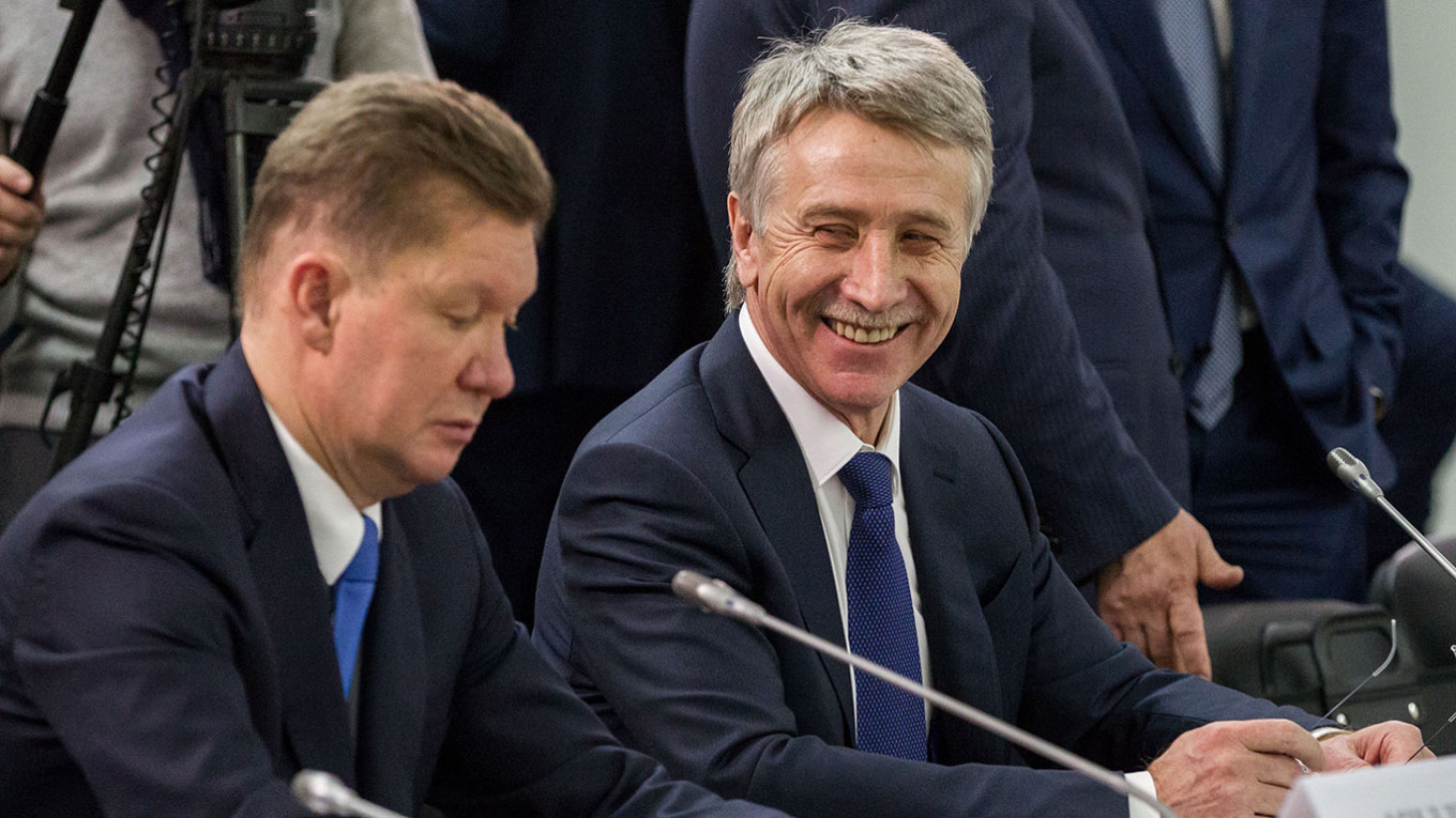 Алексей Миллер и Леонид Михельсон