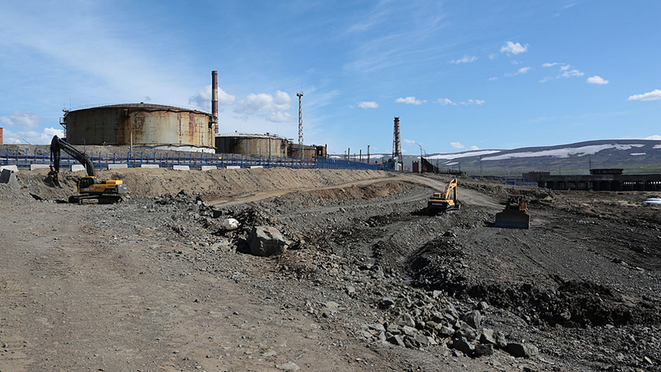 Уборка ТЭЦ-3, ликвидация разлива.