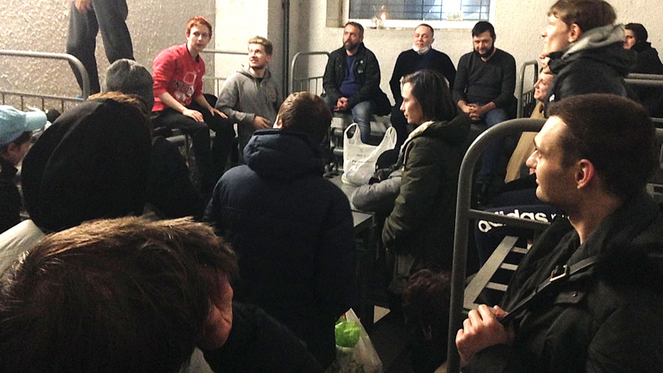 Центр временного содержания мигрантов в Сахарове