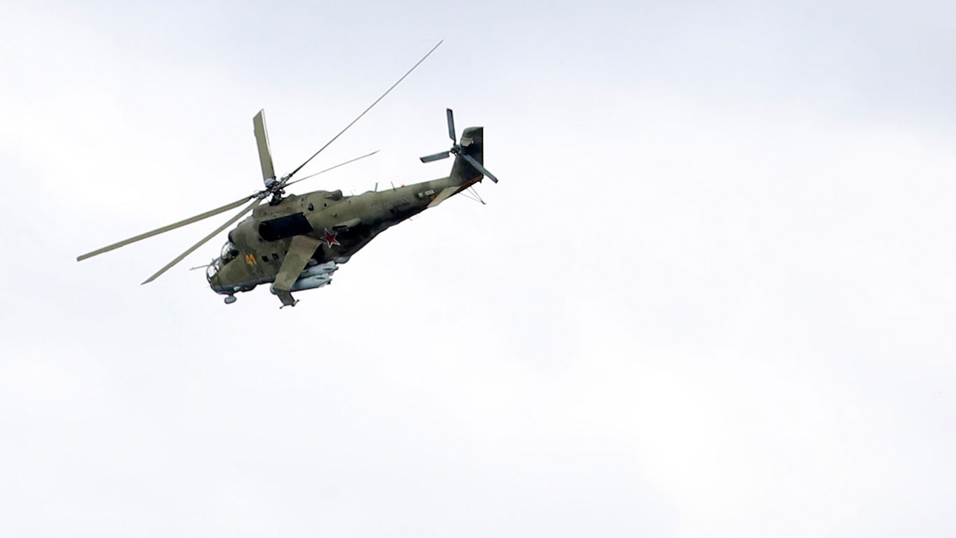 Вертолет Ми-24.