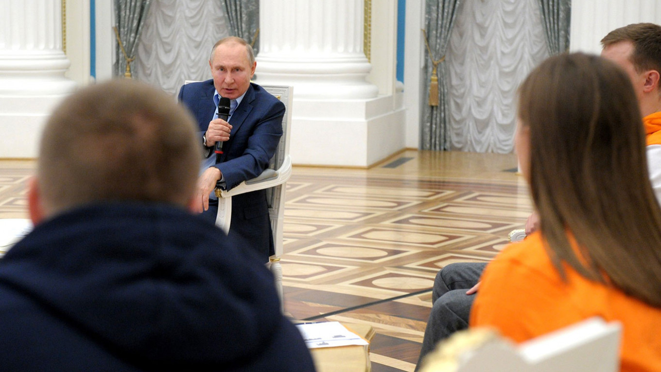 На встрече с участниками акции «Мы вместе»