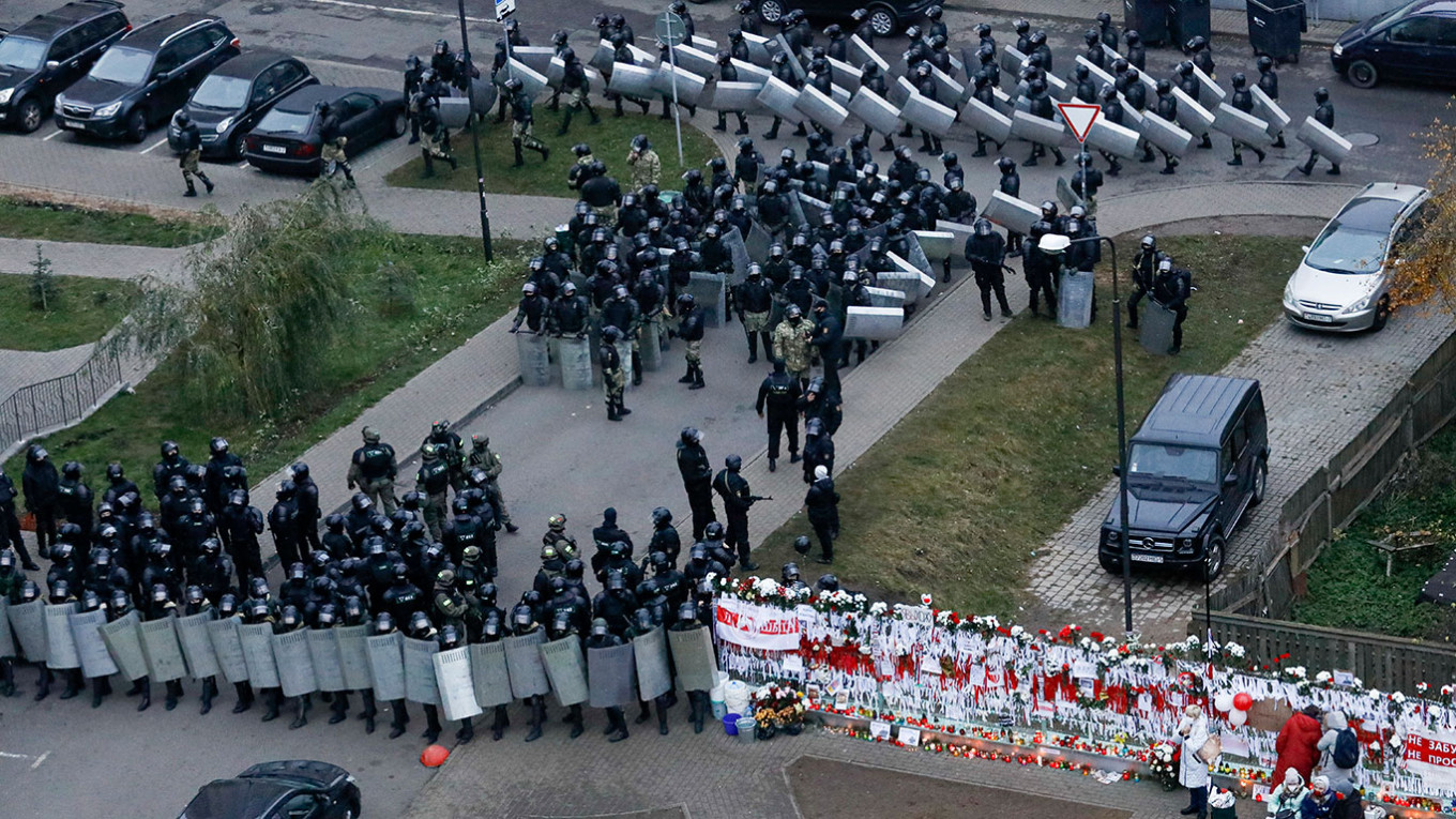 Акции протеста против результатов президентских выборов продолжаются в Минске