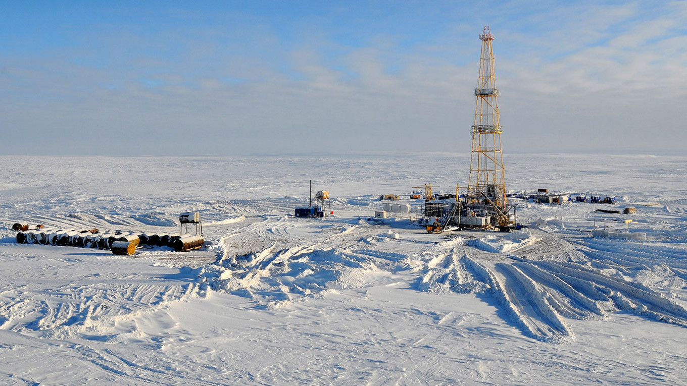 Участок бурения Таналау группы перспективных месторождений Пайяха на Таймыре