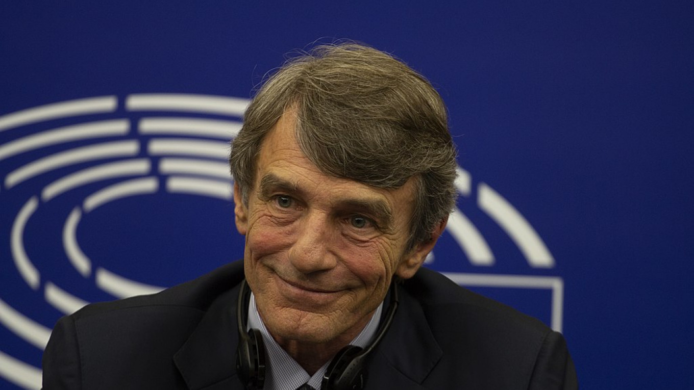 Спикер Европарламента Давид Сассоли