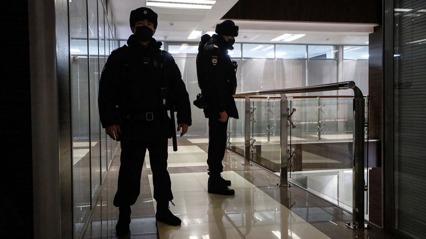 Обыск в офисе ФБК